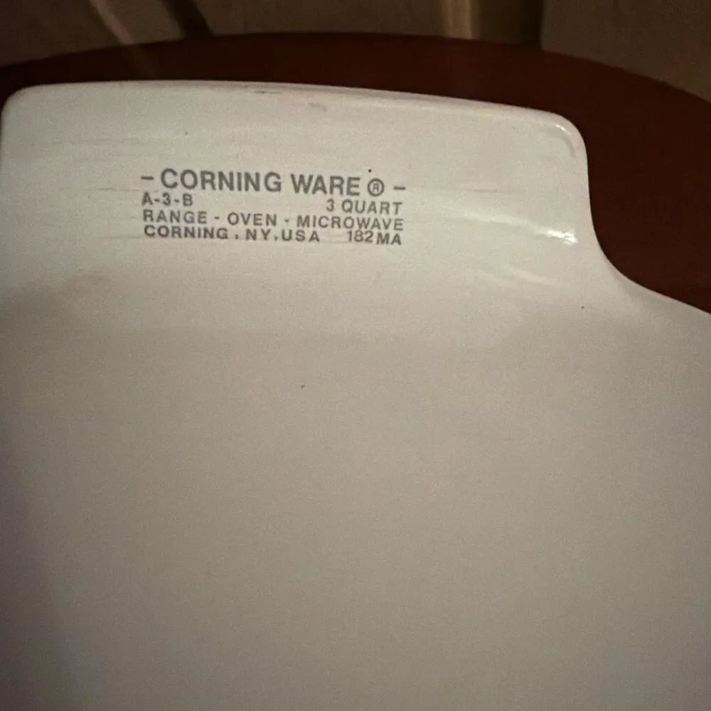 Corning Ware Spice of Life 3 Quart Square Casserole A-3-B With A-9-C LID Perfect